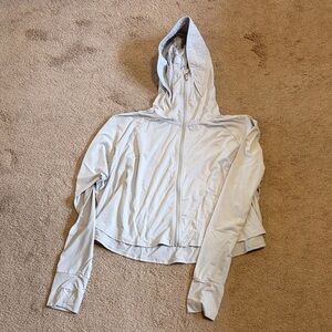 Beneunder Light Gray Hooded Jacket